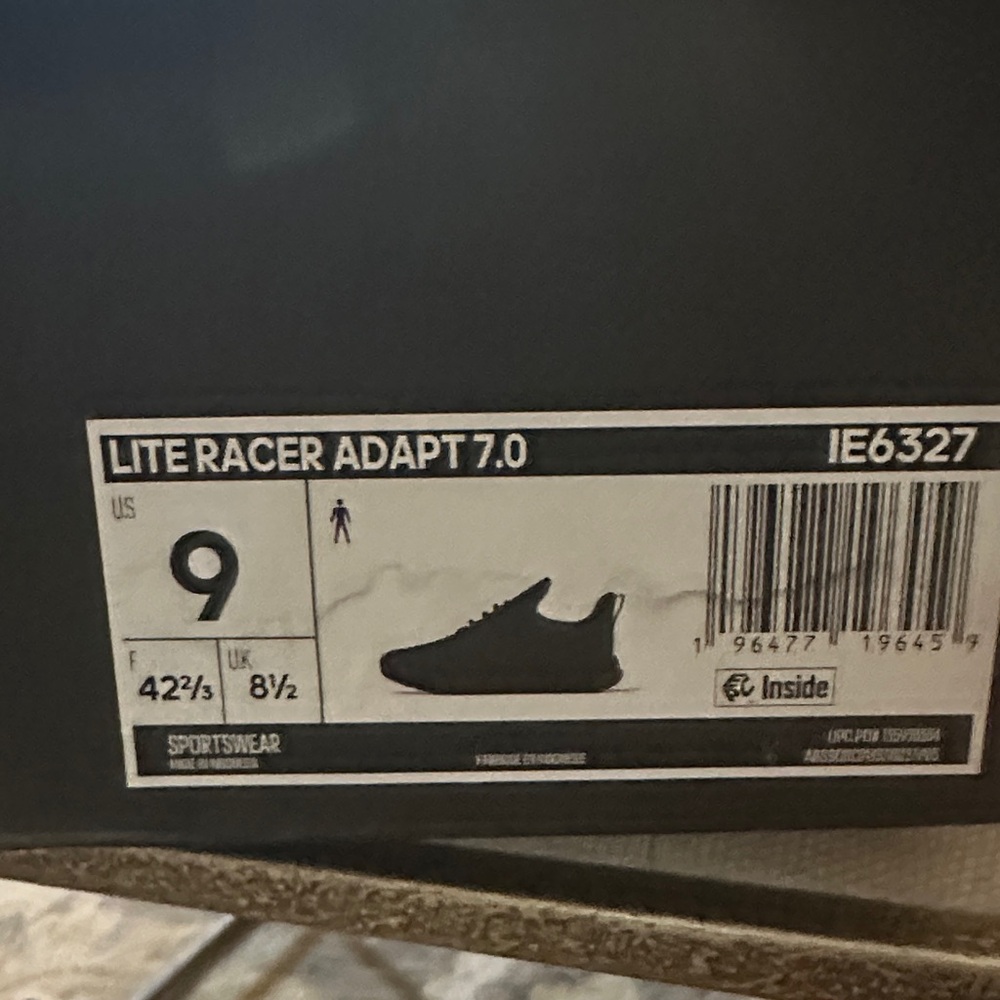 adidas Lite Racer Adapt 7.0 - Black